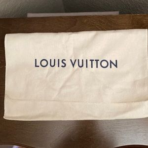 Louis Vuitton Authentic Cloth Envelope Dust Bag